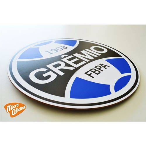 Tamanhos, Medidas e Dimensões do produto Quadro Decorativo Placa Grêmio Fbpa Mdf 3mm Times Futebol