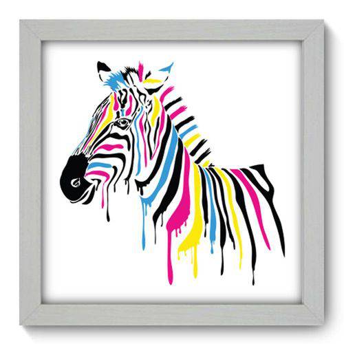 Tamanhos, Medidas e Dimensões do produto Quadro Decorativo - Zebra - 034qdvb