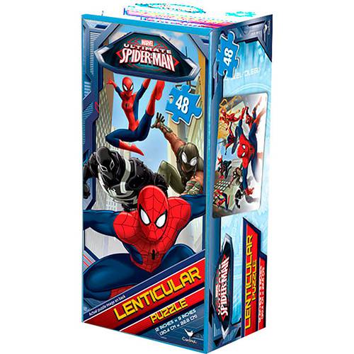 Tamanhos, Medidas e Dimensões do produto Quebra-Cabeça Lenticular Ultimate Spiderman - Grow