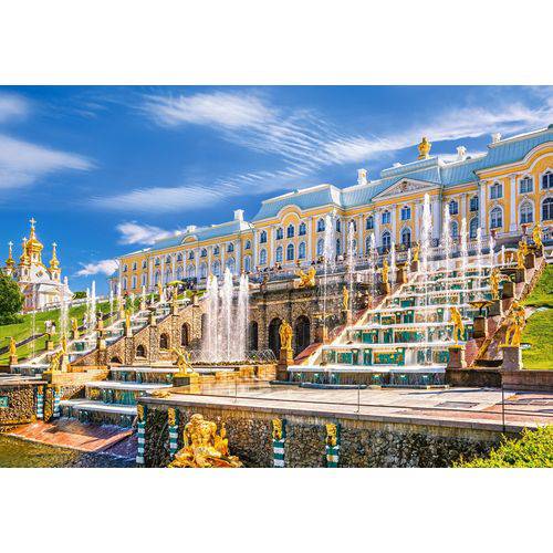 Tamanhos, Medidas e Dimensões do produto Quebra-Cabeça: Modelo: Peterhof Palace St. Petersburg Russia (1000 Pcs)