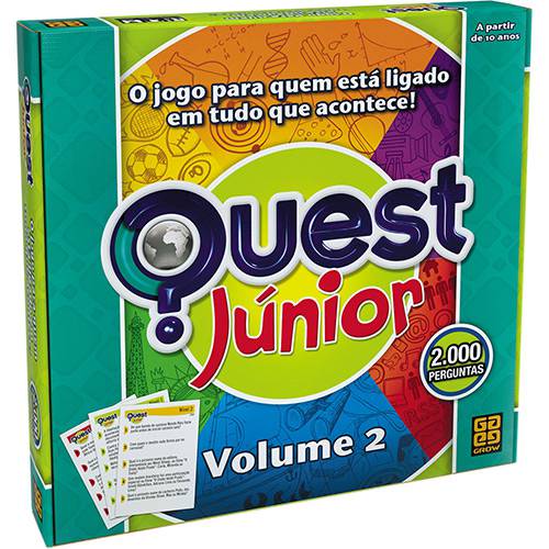 Tamanhos, Medidas e Dimensões do produto Quest Júnior Volume 2