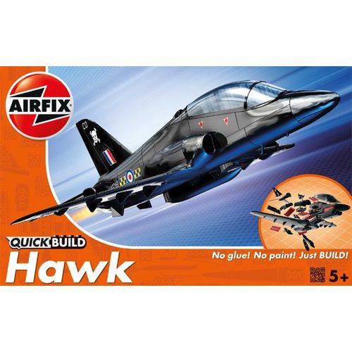 Tamanhos, Medidas e Dimensões do produto Quick Build BAe Hawk - Airfix J6003