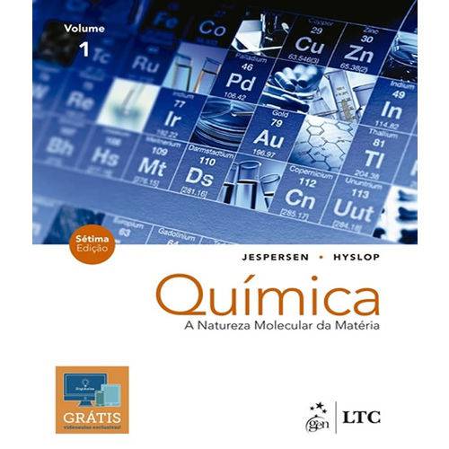 Tamanhos, Medidas e Dimensões do produto Quimica - a Natureza Molecular da Materia - Vol 01 - 07 Ed