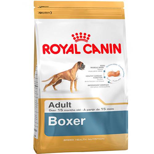 Tamanhos, Medidas e Dimensões do produto Ração Boxer 26 Adulto 12 Kg - Royal Canin