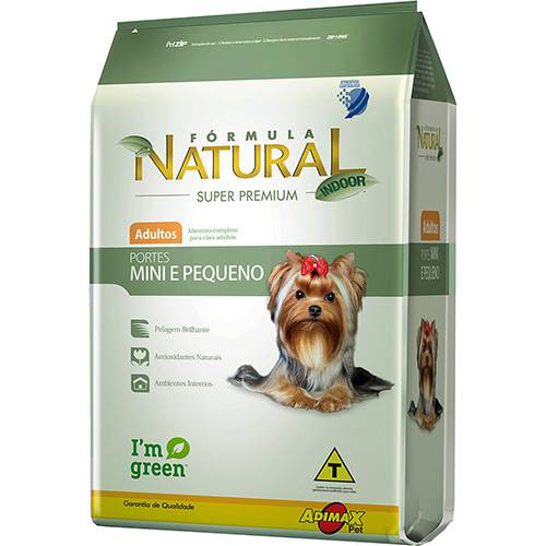 Tamanhos, Medidas e Dimensões do produto Ração Fómula Natural Super Premium para Cães Adultos Mix 20kg