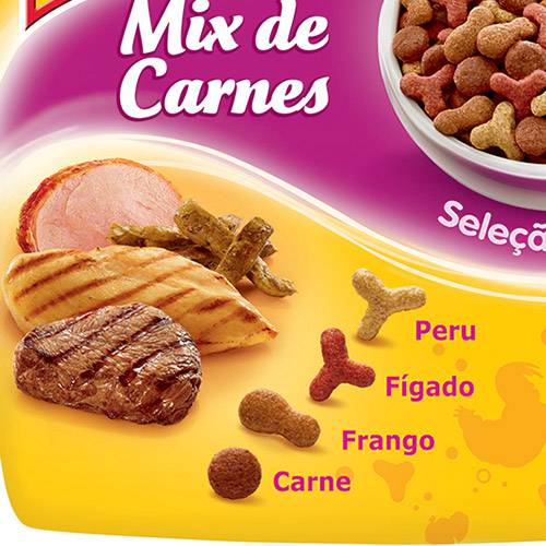 Tamanhos, Medidas e Dimensões do produto Ração Friskies Mix de Carnes 1Kg - Nestlé Purina