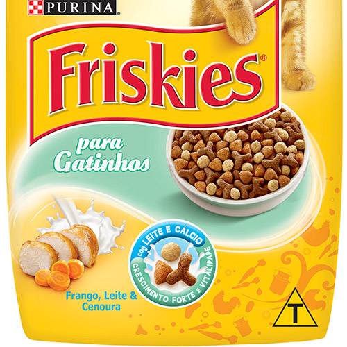 Tamanhos, Medidas e Dimensões do produto Ração Friskies para Gatinhos 1Kg - Nestlé Purina
