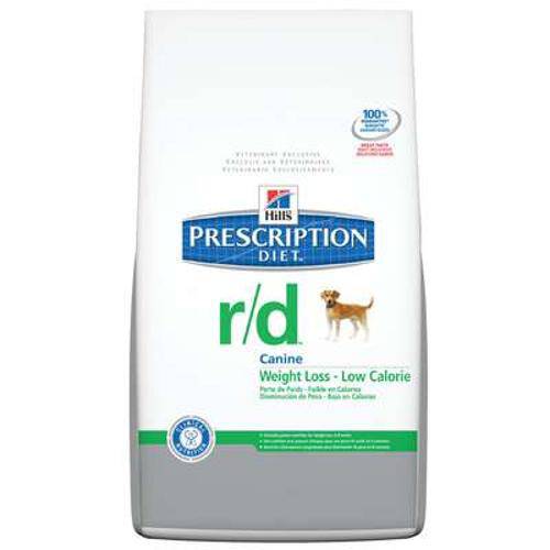 Tamanhos, Medidas e Dimensões do produto Ração Hills Canine Prescription Diet R/D Perda de Peso - 3,8kg