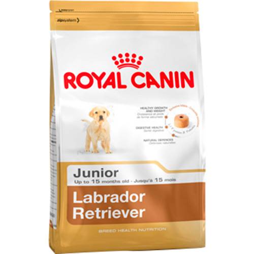 Tamanhos, Medidas e Dimensões do produto Ração Labrador Retriever Junior.33 12kg - Royal Canin