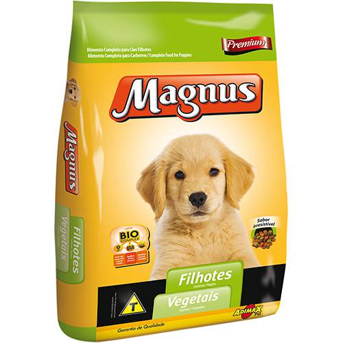 Tamanhos, Medidas e Dimensões do produto Ração Magnus Premium para Cães Filhotes Vegetais 1kg