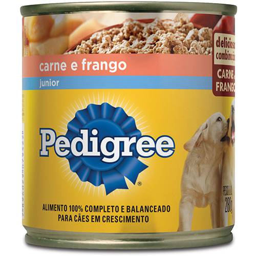 Tamanhos, Medidas e Dimensões do produto Ração para Cães Junior Carne 280g - Pedigree