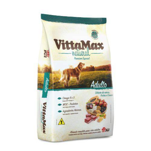 Tamanhos, Medidas e Dimensões do produto Ração para Cães Vittamax Natural Adulto 15kg Premium Especial