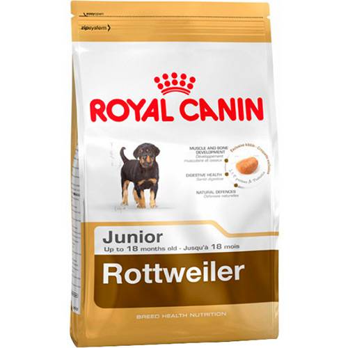 Tamanhos, Medidas e Dimensões do produto Ração para Cão Rottweiller 12kg - Royal Canin