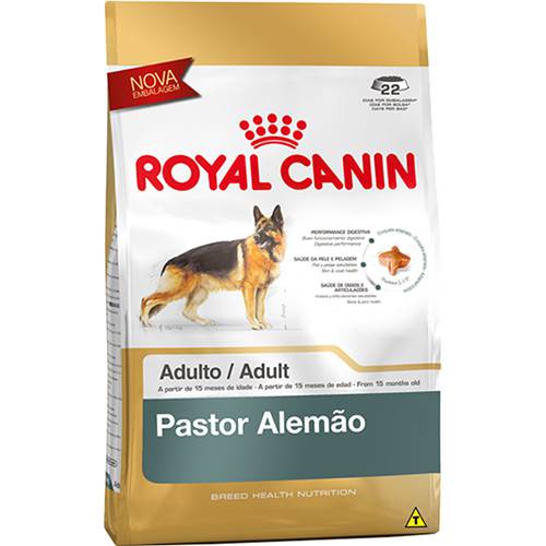 Tamanhos, Medidas e Dimensões do produto Ração Pastor Alemão Adulto 12kg - Royal Canin
