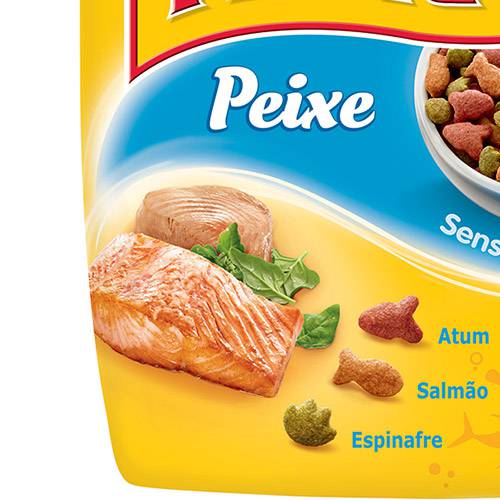 Tamanhos, Medidas e Dimensões do produto Ração Ração Friskies Peixe 3Kg - Nestlé Purina