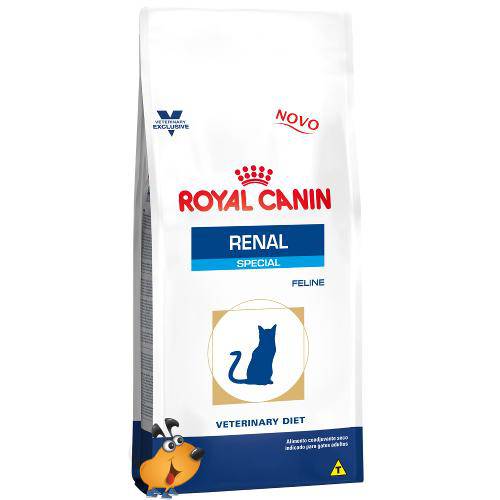 Tamanhos, Medidas e Dimensões do produto Ração Royal Canin Feline Renal Special 500 Gr