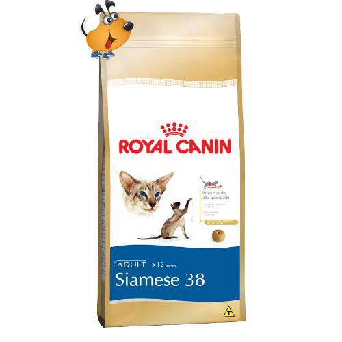 Tamanhos, Medidas e Dimensões do produto Ração Royal Canin Gatos Siamese 38 1,5 Kg