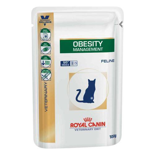 Tamanhos, Medidas e Dimensões do produto Ração Royal Canin Obesity S/O Management Wet Feline 100 Gr