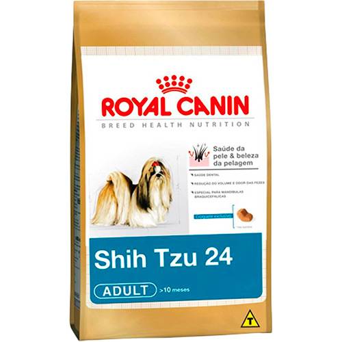 Tamanhos, Medidas e Dimensões do produto Ração Royal Canin para Cães Adultos da Raça Shih Tzu  - 7,5Kg