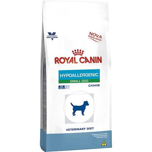 Tamanhos, Medidas e Dimensões do produto Ração Royal Canin para Cães de Porte Pequeno Hipoalérgico 2kg