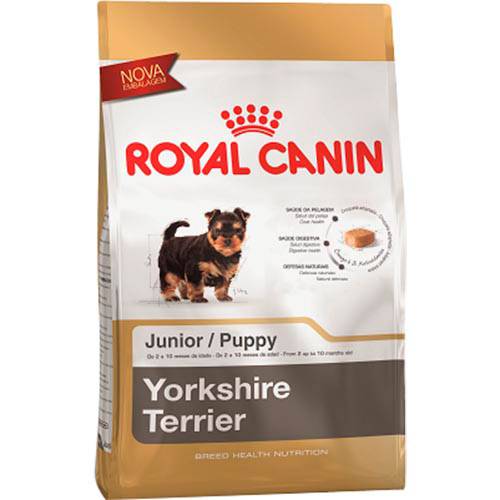 Tamanhos, Medidas e Dimensões do produto Ração Royal Canin para Cães Filhotes da Raça Yorkshire Terrier - 3Kg