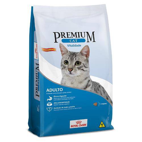 Tamanhos, Medidas e Dimensões do produto Ração Royal Canin Premium Cat Vitalidade Adultos 1 Kg