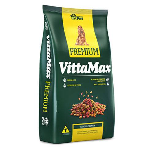 Tamanhos, Medidas e Dimensões do produto RaçãoVittamax Premium 10,1kg Adulto - Carne e Vegetais