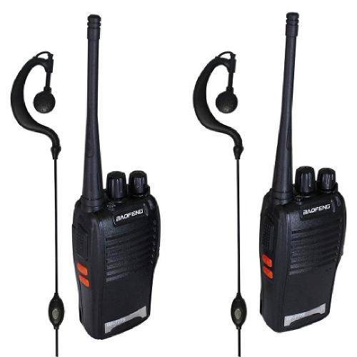 Tamanhos, Medidas e Dimensões do produto Rádio Comunicador Walk Talk Baofeng 777s Alcance 12km + Fone