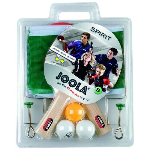 Tamanhos, Medidas e Dimensões do produto Raquete Ping Pong, com Rede e 3 Bolas JOOLA Starter Set
