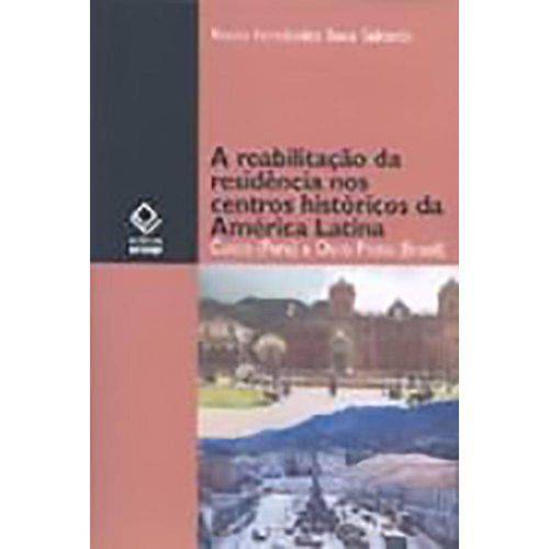 Tamanhos, Medidas e Dimensões do produto Reabilitação da Residência Nos Centros Históricos da América Latina, a