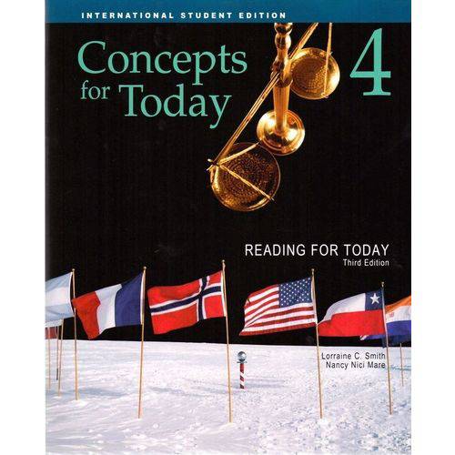 Tamanhos, Medidas e Dimensões do produto Reading For Today 4 - Concepts For Today - Student Book