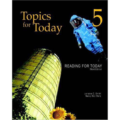 Tamanhos, Medidas e Dimensões do produto Reading For Today 5 - Topics For Today - Audio CD - National Geographic Learning - Cengage