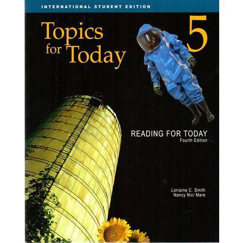 Tamanhos, Medidas e Dimensões do produto Reading For Today 5 - Topics For Today - Student Book