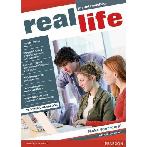 Tamanhos, Medidas e Dimensões do produto Real Life Pre Inter Teachers Handbook 1E