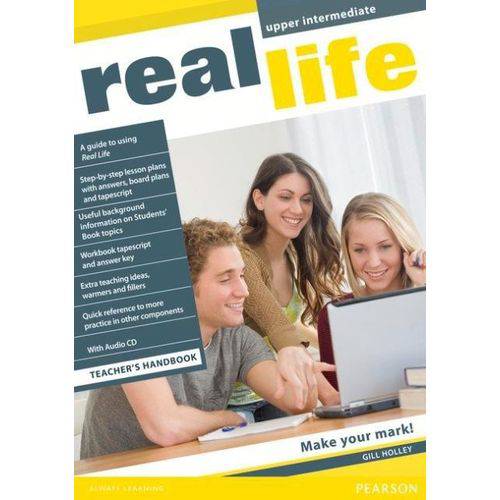 Tamanhos, Medidas e Dimensões do produto Real Life Upper Int Teacher's Book 1E