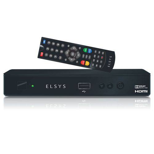 Tamanhos, Medidas e Dimensões do produto Receptor Duomax HD Etrs50, Sintoniza Canais Digitais, Analógicos e HD de Tv Aberta