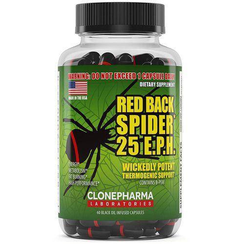 Tamanhos, Medidas e Dimensões do produto Red Back Spider - 60 Cápsulas - Clonepharma
