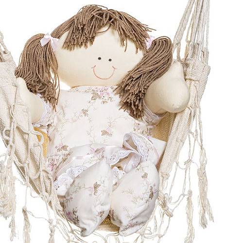 Tamanhos, Medidas e Dimensões do produto Rede Boneca Quarto Bebê Infantil Menina