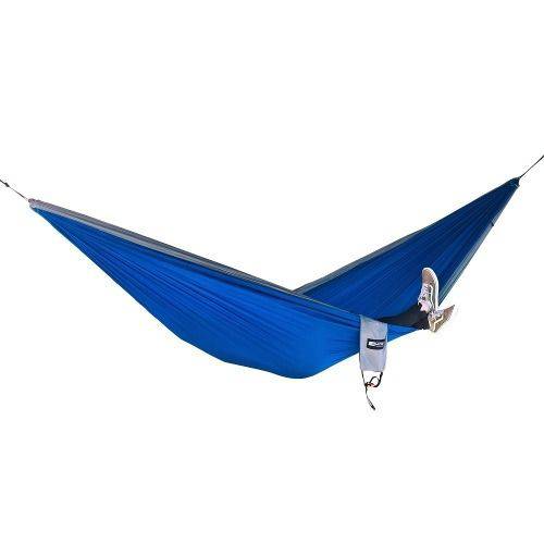 Tamanhos, Medidas e Dimensões do produto Rede de Descanso Casal King Size Nylon Tecido Repelente NTK Kokun Azul