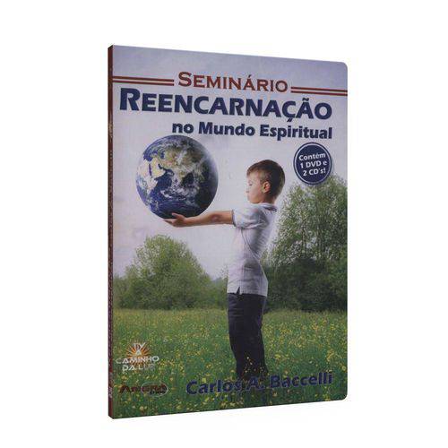 Tamanhos, Medidas e Dimensões do produto Reencarnação no Mundo Espiritual [2 CDs e 1 Dvd]