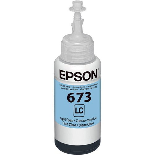 Tamanhos, Medidas e Dimensões do produto Refil de Tinta Epson T673520 Ciano Claro