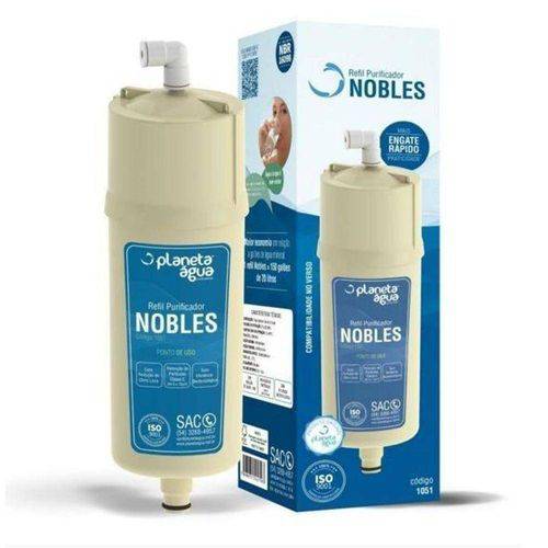 Tamanhos, Medidas e Dimensões do produto Refil / Filtro Nobles para Purificador de Água Europa - Noblesse Plus / Cta / Davinci - (Similar)