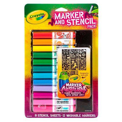 Tamanhos, Medidas e Dimensões do produto Refil Marker Airbrush - Crayola