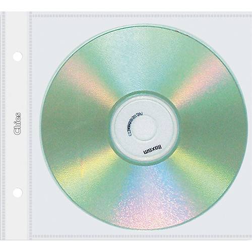 Tamanhos, Medidas e Dimensões do produto Refil para Porta CDs com 10 Folhas - Chies