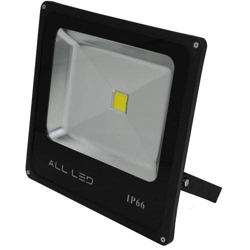 Tamanhos, Medidas e Dimensões do produto Refletor LED 50 Watts REAL 100% Eficiência 6500K Resistente a Àgua Blindado Bi-volt