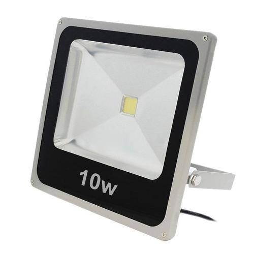 Tamanhos, Medidas e Dimensões do produto Refletor LED 10W Branco Frio 6000K Bivolt