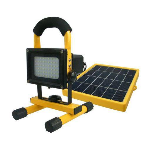 Tamanhos, Medidas e Dimensões do produto Refletor Portátil Recarregável Solar 54 Leds - 50w Casa / Camp - Hy-N520A