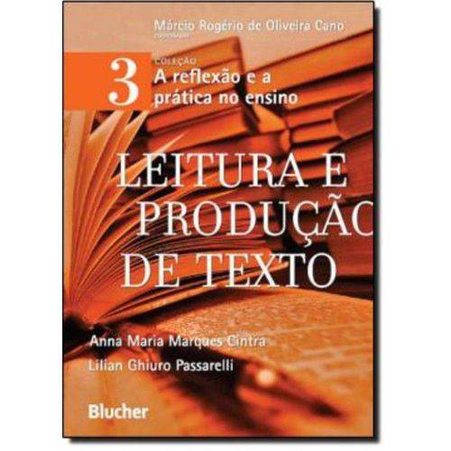 Tamanhos, Medidas e Dimensões do produto Reflexao e a Pratica no Ensino Vol 3, a - Leitura e Producao de Texto - Blucher