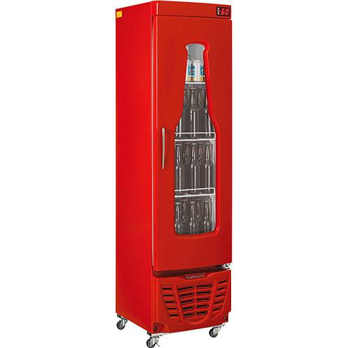 Tamanhos, Medidas e Dimensões do produto Refrigerador para Bebidas Gelopar Cervejeira GRBA-230VM 228l Vermelho