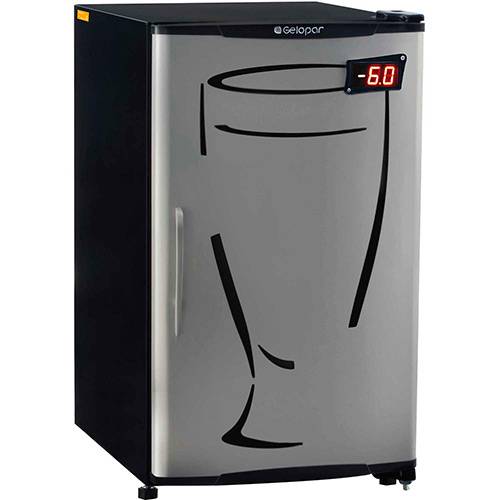 Tamanhos, Medidas e Dimensões do produto Refrigerador para Bebidas Gelopar Cervejeira GRBA-120 Porta Cega 112l Inox